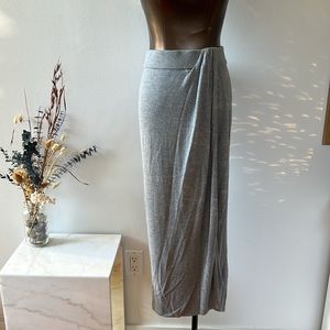 MICHAEL Michael Kors Cashmere Blend Draped Midi Skirt